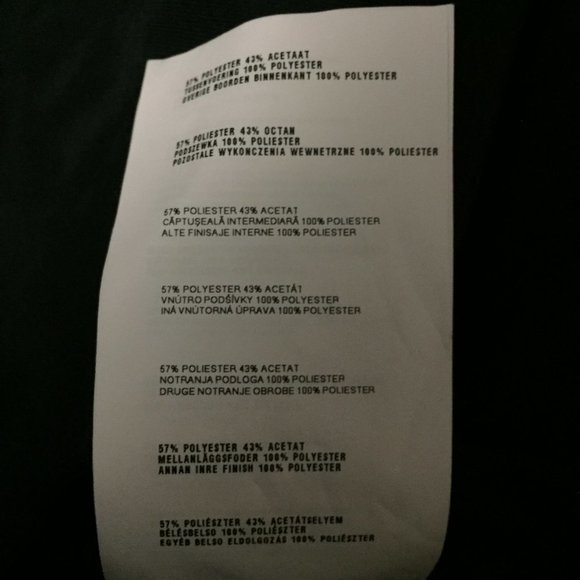 MIU MIU Black Chiffon Skirt MADE IN ITALY - Picture 5 of 6